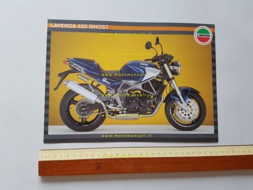 Laverda 650 Ghost 1996 depliant originale italiano