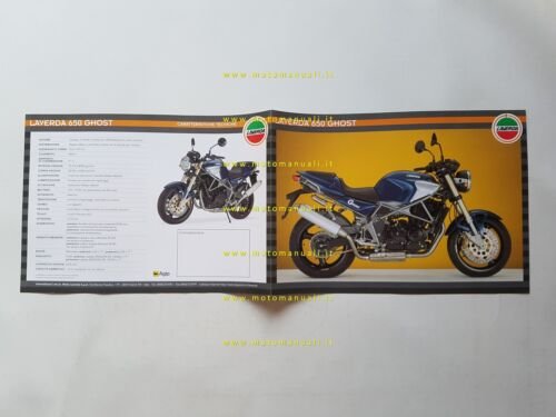 Laverda 650 Ghost 1996 depliant originale italiano