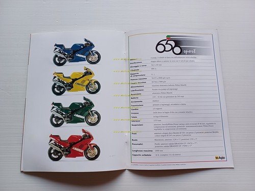 Laverda 650 Sport 1995 depliant italiano originale