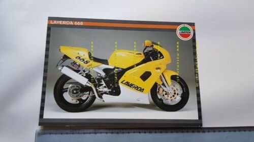 Laverda 668 1995 depliant moto originale brochure