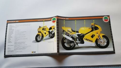 Laverda 668 1995 depliant moto originale brochure