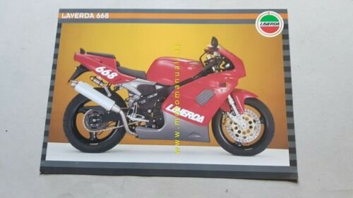 Laverda 668 depliant originale moto brochure