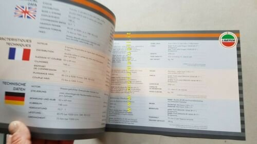 Laverda 750 S depliant originale moto brochure