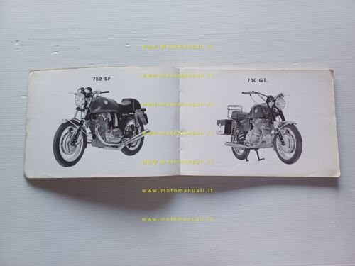 Laverda 750 SF - GT 1973 manuale uso manutenzione + …