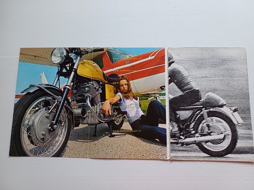 Laverda 750 SF 1970 depliant originale ITALIANO