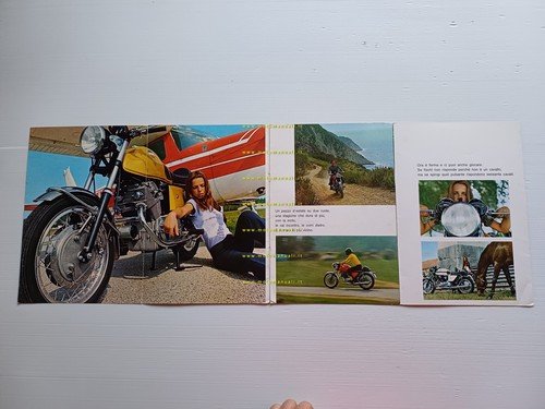 Laverda 750 SF 1970 depliant originale ITALIANO