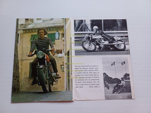Laverda 750 SF 1970 depliant originale ITALIANO
