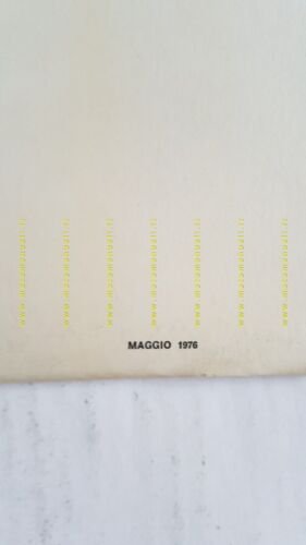 Laverda 750 SF 3 1976 manuale uso manutenzione originale owner's …