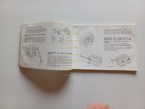 Laverda 750 SF-750 GT 1971 manuale uso manutenzione + catalogo …