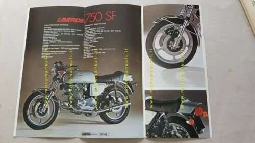 Laverda 750 SFC - SF3 - GTL 1976 depliant moto …
