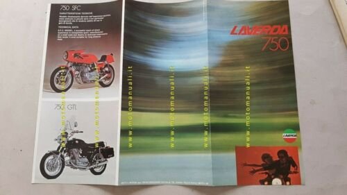 Laverda 750 SFC - SF3 - GTL 1976 depliant moto …