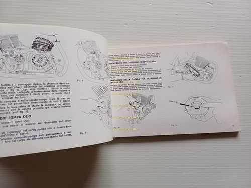 Laverda 750 SFC Elettronica 1975 manuale uso manutenzione italiano originale