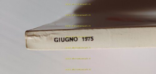 Laverda 750 SFC Elettronica 1975 manuale uso manutenzione italiano originale