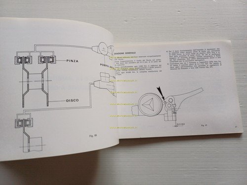 Laverda 750 SFC Elettronica 1975 manuale uso manutenzione italiano originale