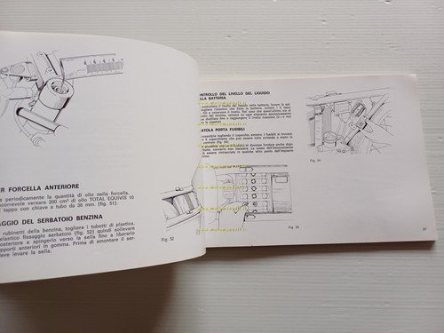 Laverda 750 SFC Elettronica 1975 manuale uso manutenzione italiano originale