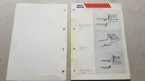 Laverda catalogo accessori abbigliamento anni '80 originale no depliant brochure