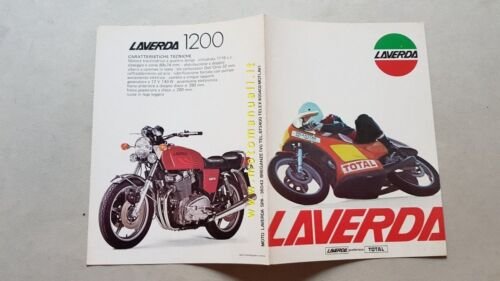 Laverda gamma moto modelli 1981 depliant originale italiano