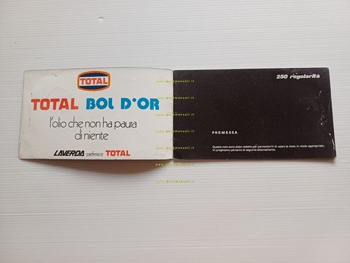 Laverda Husqvarna LH 250 Regolarità manuale uso manutenzione libretto originale