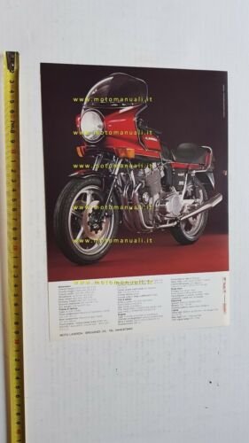 Laverda Jota 1000 120 1981 depliant originale moto brochure