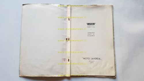 Laverda Laverdino 49 4T Turismo - Lusso catalogo ricambi originale