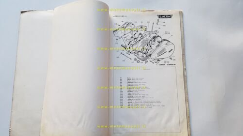 Laverda Laverdino 49 4T Turismo - Lusso catalogo ricambi originale