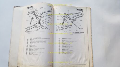 Laverda Laverdino 49 4T Turismo - Lusso catalogo ricambi originale