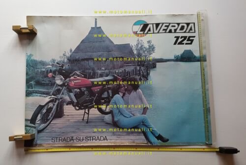 Laverda LZ 125 manifesto poster originale