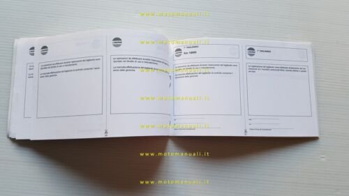 Laverda modelli anni 2000 libretto tagliandi garanzia originale nuovo