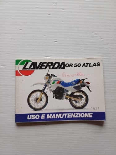 Laverda OR 50 Atlas 1986 manuale uso manutenzione libretto istruzioni …