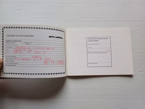 Laverda OR 50 Atlas 1986 manuale uso manutenzione libretto istruzioni …