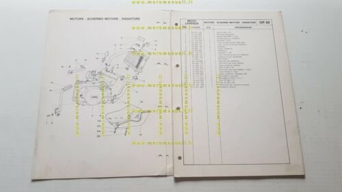 Laverda OR 50 Atlas catalogo ricambi originale anni '80 spare …