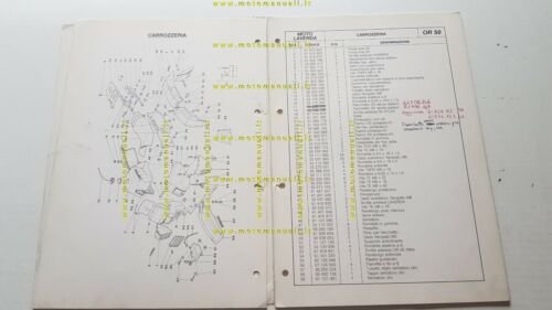 Laverda OR 50 Atlas catalogo ricambi originale anni '80 spare …
