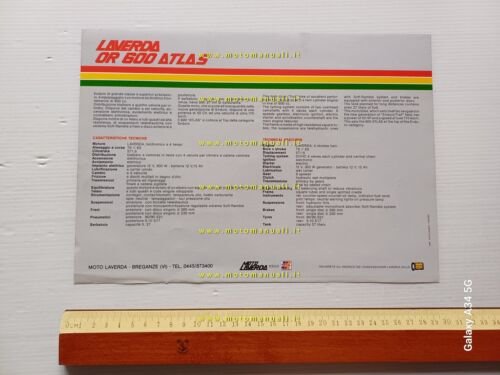 Laverda OR 600 Atlas depliant originale italiano