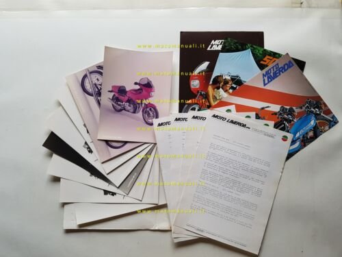 Laverda salone Milano 1983 cartella stampa italiano originale