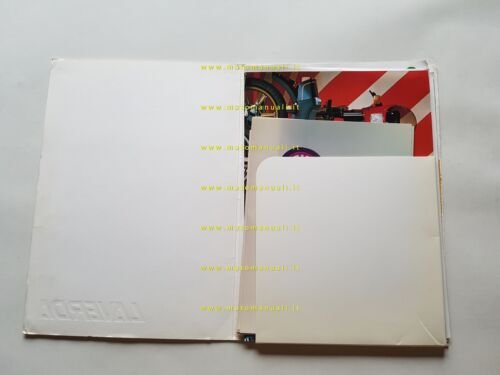 Laverda salone Milano 1984 cartella stampa 125 LB 1000 RGS …