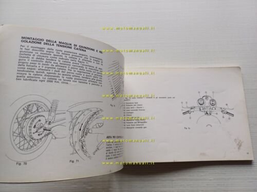 Laverda 750 SF - GT 1972 manuale uso + CATALOGO …
