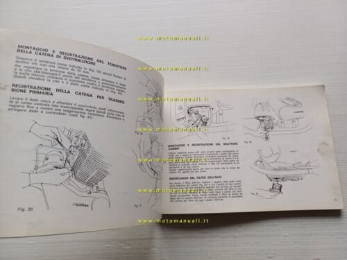 Laverda 750 SF - GT 1972 manuale uso + CATALOGO …