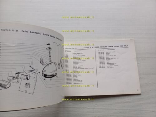 Laverda 750 SF - GT 1972 manuale uso + CATALOGO …