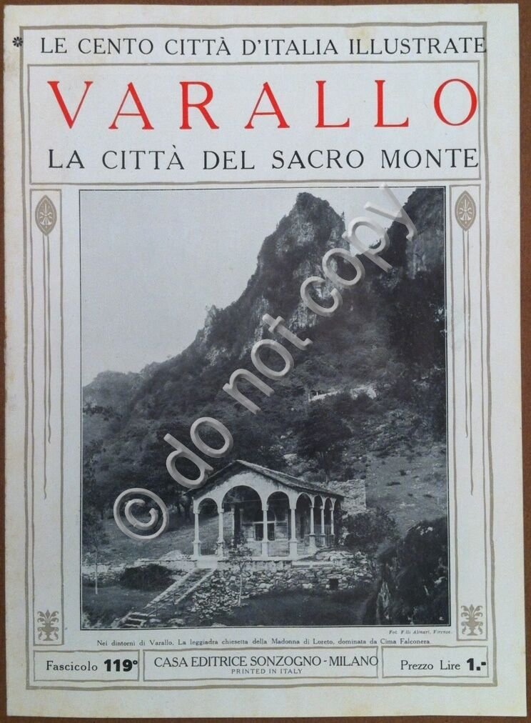 Le cento citt d'Italia illustrate - n 119 - Varallo …