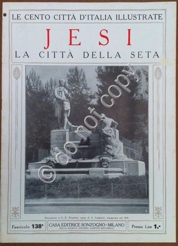 Le cento città d'Italia illustrate - n° 138 - Jesi … | Immagine principale