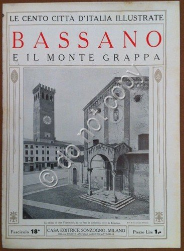 Le cento città d'Italia illustrate - n° 18 - Bassano … | Immagine principale