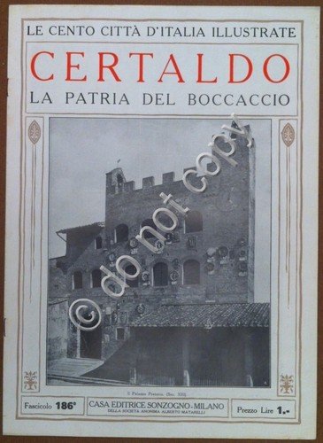 Le cento città d'Italia illustrate - n° 186 - Certaldo … | Immagine principale