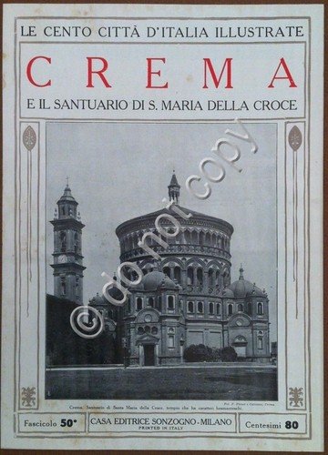 Le cento città d'Italia illustrate - n° 50 - Crema …