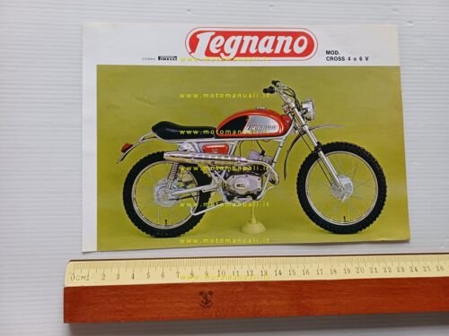 Legnano 50 Cross 4-6 V anni 70 depliant originale italiano