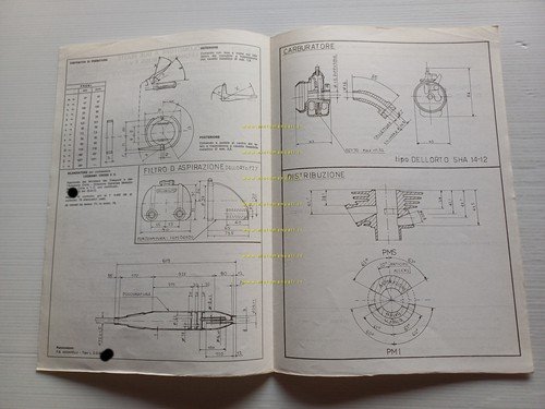 Legnano 50 Cross 6V 1972 Facsimile originale scheda omologazione DGM …