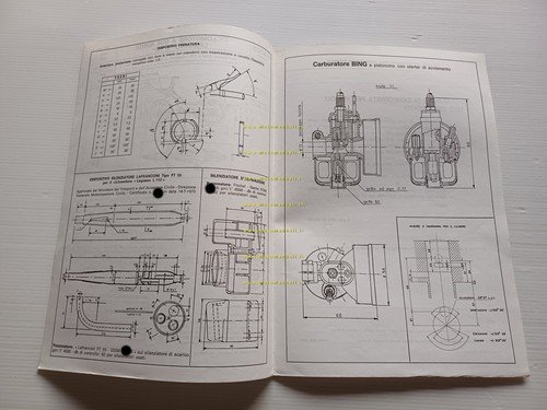 Legnano 50 L 112 1970 Facsimile originale scheda omologazione DGM …