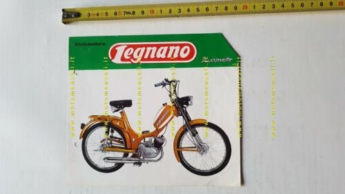 Legnano 50 Saxonette anni 60 depliant originale italiano
