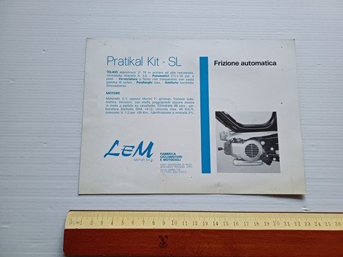 LEM 50 Pratikal Kit - SL depliant italiano originale