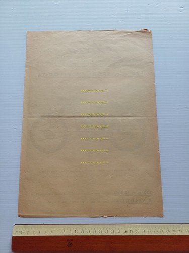 Leonardo Frera 125 4V Sport depliant moto anni 50 originale