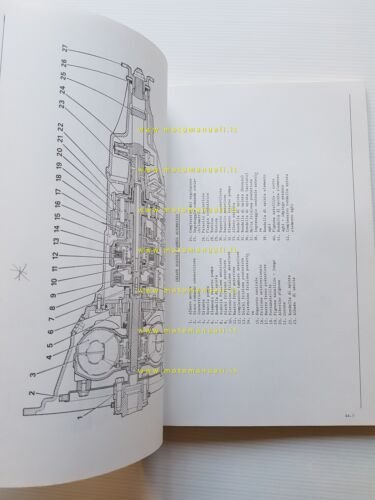 Leyland Sherpa 185 215 240 250 manuale officina italiano originale